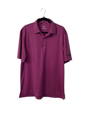 Monterey Club Men’s Moisture Wicking Dry Swing Short Sleeve Golf Polo Sz L GUC